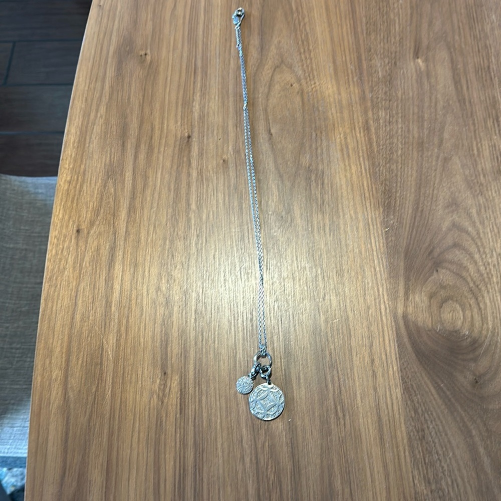 Henri Bendel 24inch chain. Silver statement piece